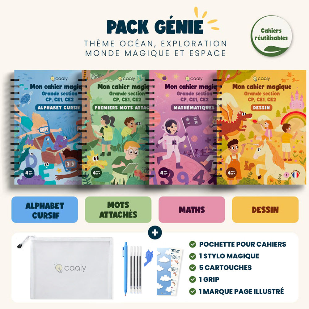Caaly®   | Cahiers Magiques Cursifs